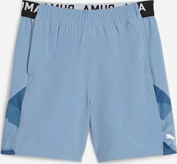 PUMA Normalny krój Spodnie sportowe w kolorze niebieski: przód