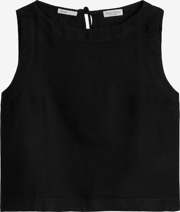 Marc O'Polo Bluse in Schwarz: Vorderseite