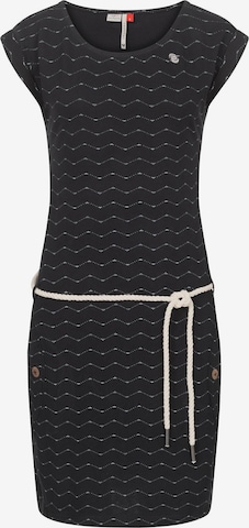 Ragwear Summer dress 'Tag' in Black: front