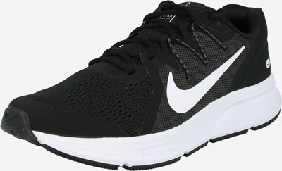 NIKE Chaussure de sport 'Zoom Span 3' en gris fumé / noir / blanc, Vue avec produit
