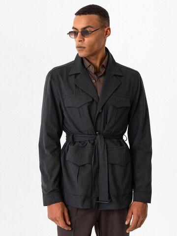 Manteau mi-saison 'Belgrad' Antioch en noir