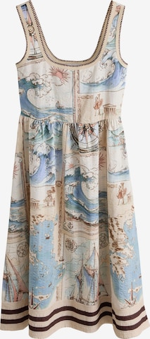 Robe d’été Next en beige : devant