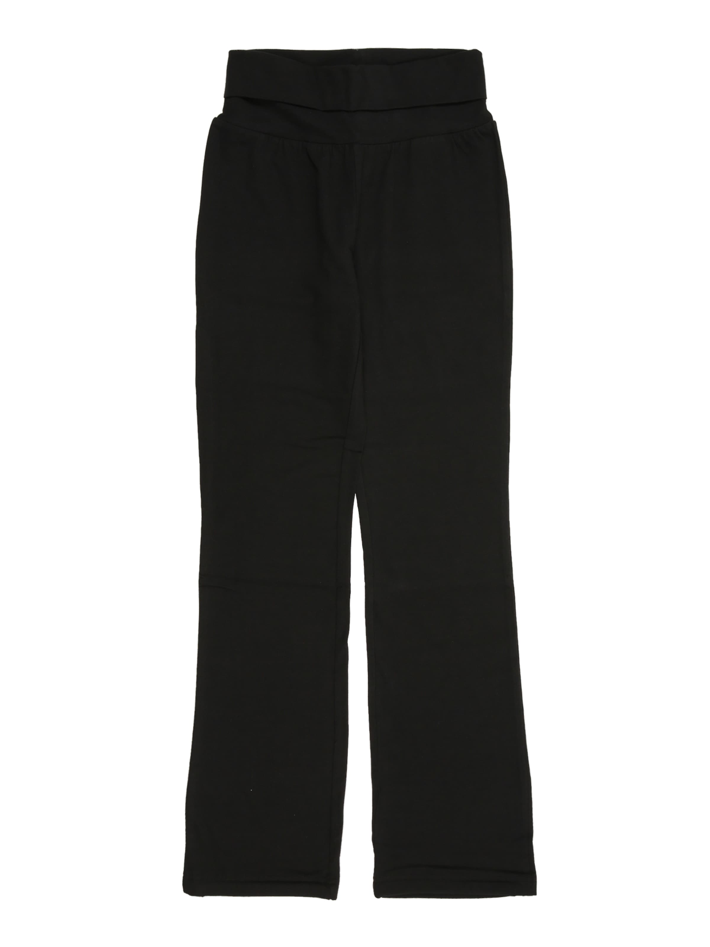 Only Play Girlsregular Sportske hlače 'ONPFOLD' - crna boja: prednji dio