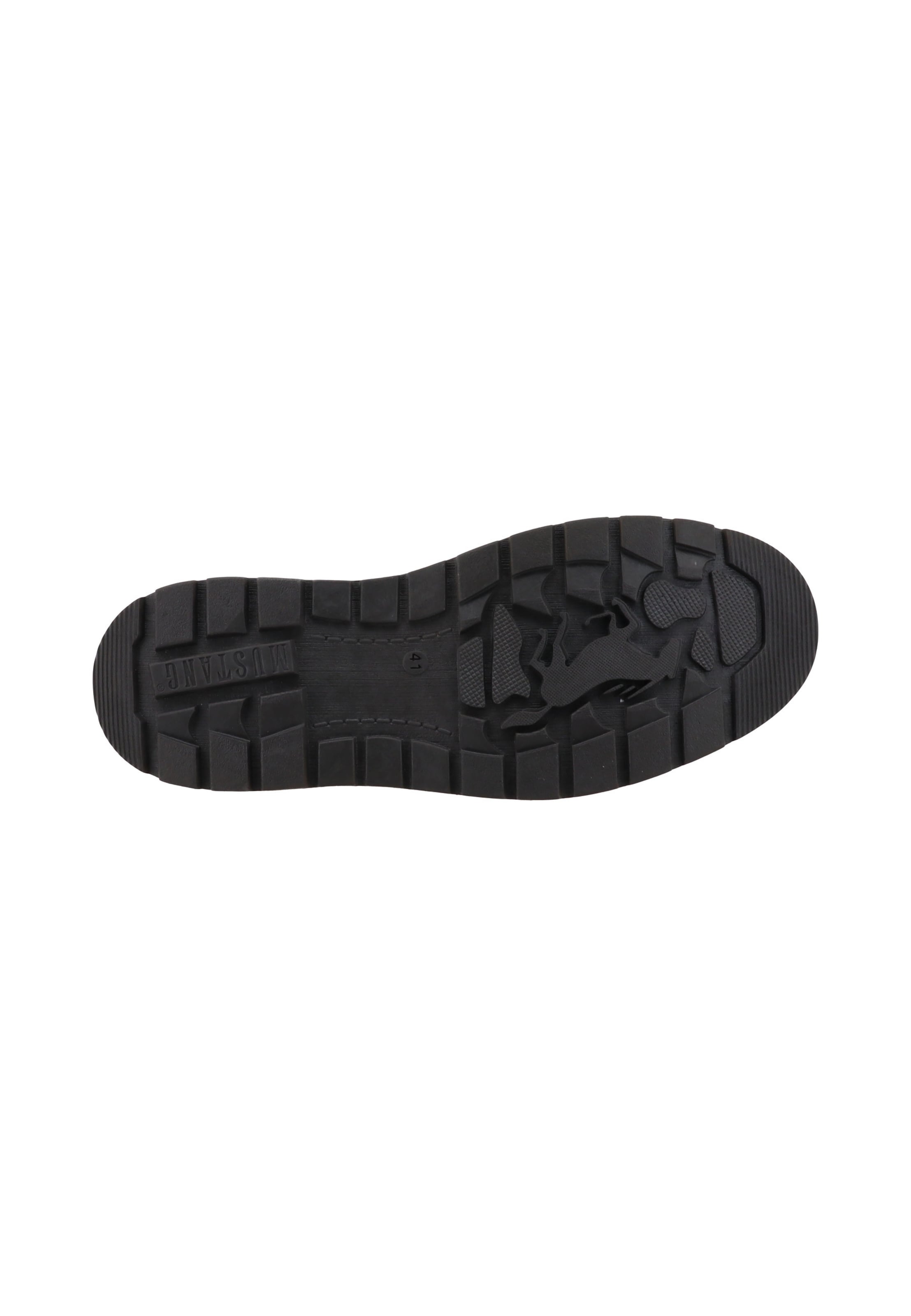 MUSTANG - Botas com atacadores em castanho