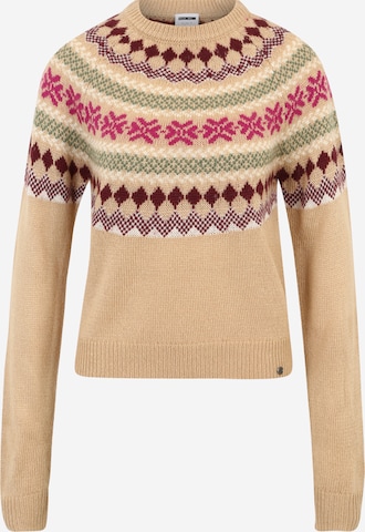Noisy May Tall Sweater 'NOR' in Beige: front