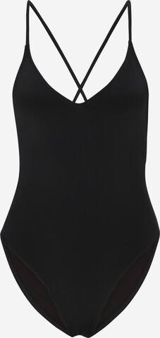 Triangle Maillot de bain 'KAREN' VERO MODA en noir : devant