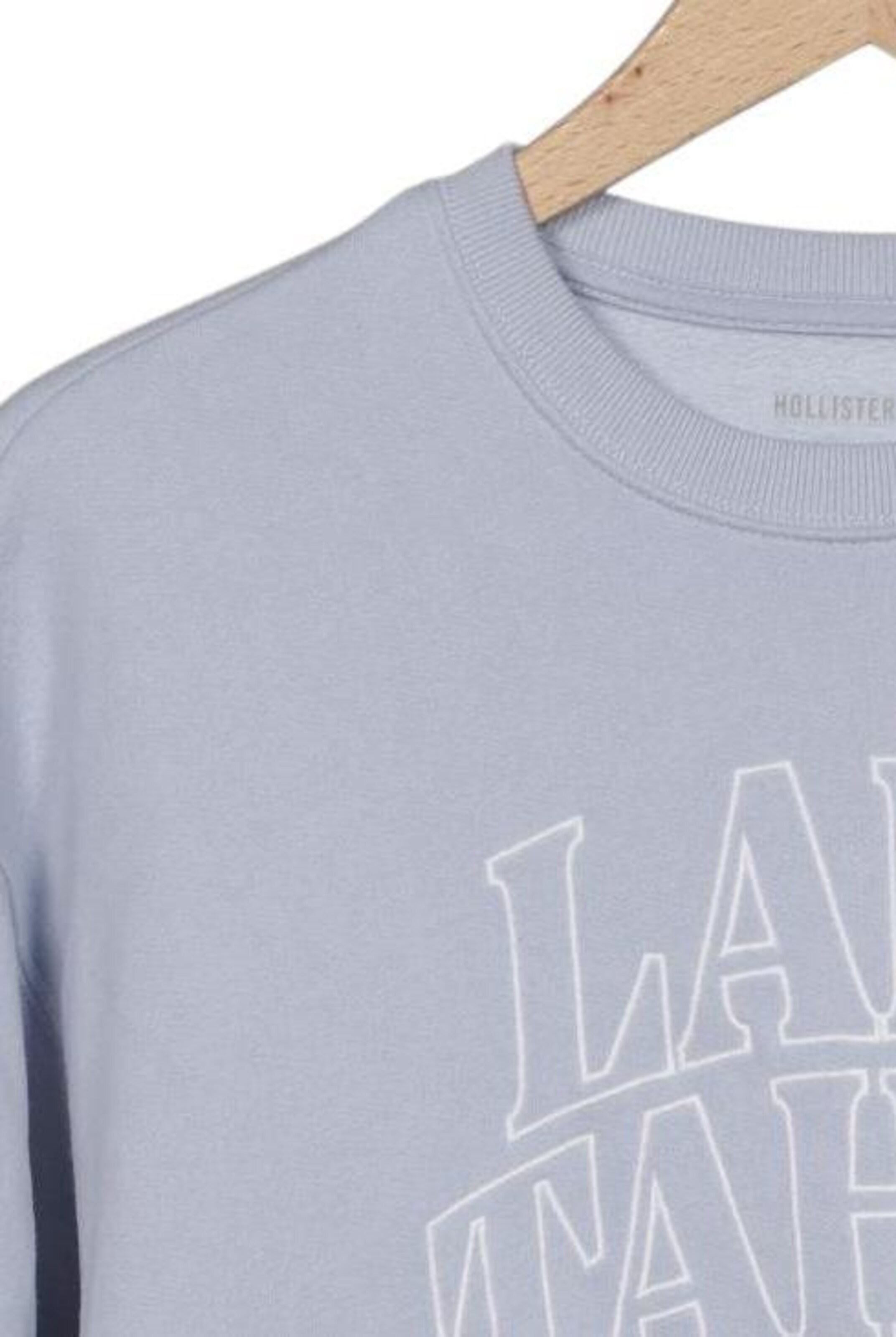 HOLLISTER Sweatshirt & Zip-Up Hoodie in XXS in Blue