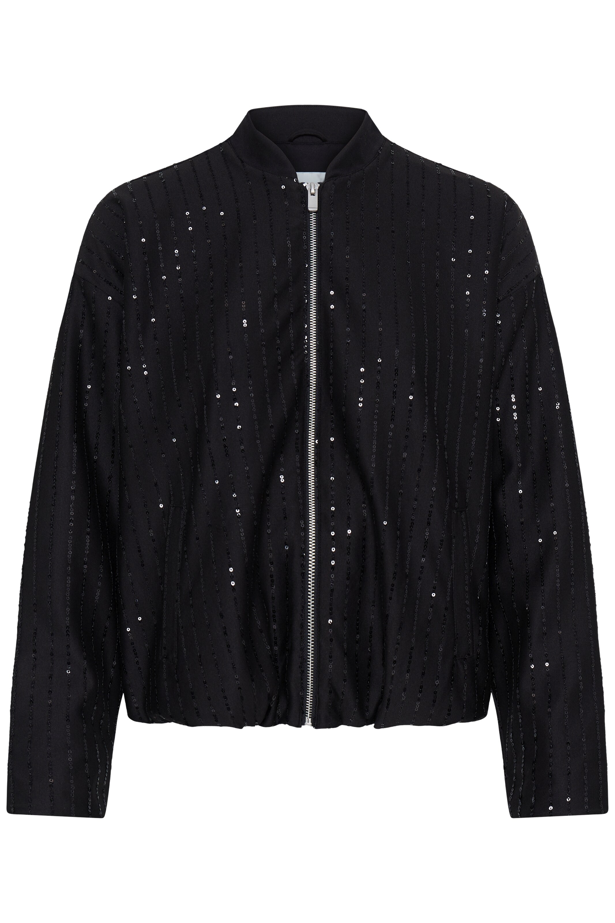 Veste mi-saison 'IHKATE' ICHI en noir : devant