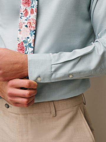Next Slim fit Overhemd in Groen