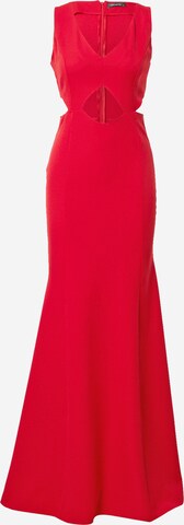 Robe de soirée Trendyol en rouge : devant