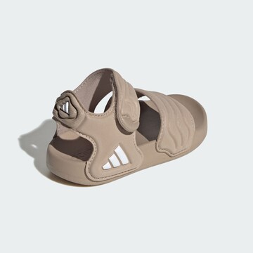 ADIDAS SPORTSWEAR Open schoenen 'ADILETTE' in Bruin