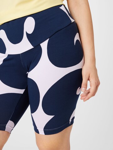 ADIDAS SPORTSWEAR - Skinny Pantalón deportivo 'Marimekko Rib Knee- ' en azul