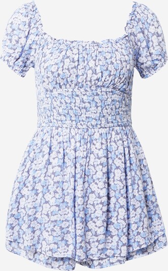 HOLLISTER Vestido de verão 'EMEA' em azul fumado / azul pastel / azul claro / branco, Vista do produto