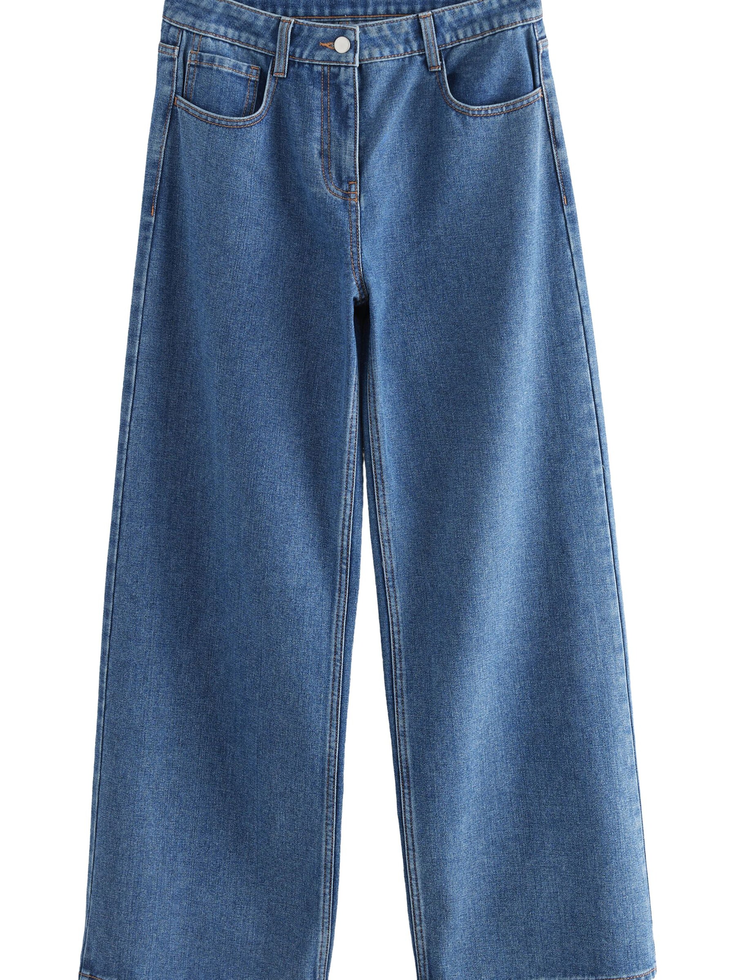 The Set Zvonové kalhoty Džíny – modrá