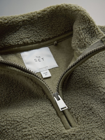 The Set Pullover i grøn