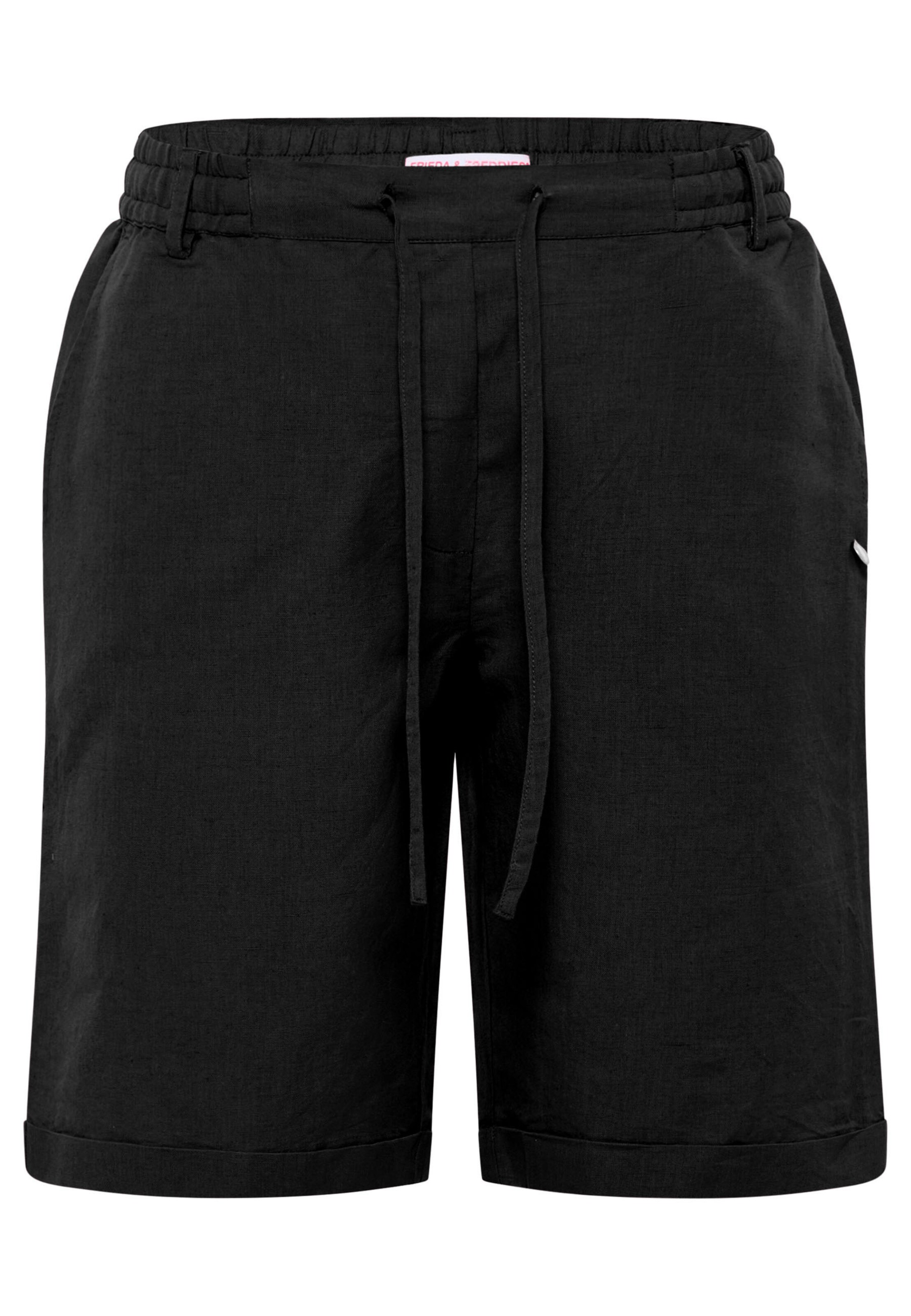 Frieda & Freddies NY Pants in Black: front