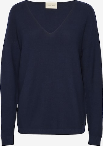 Cream Pullover in Blau: Vorderseite