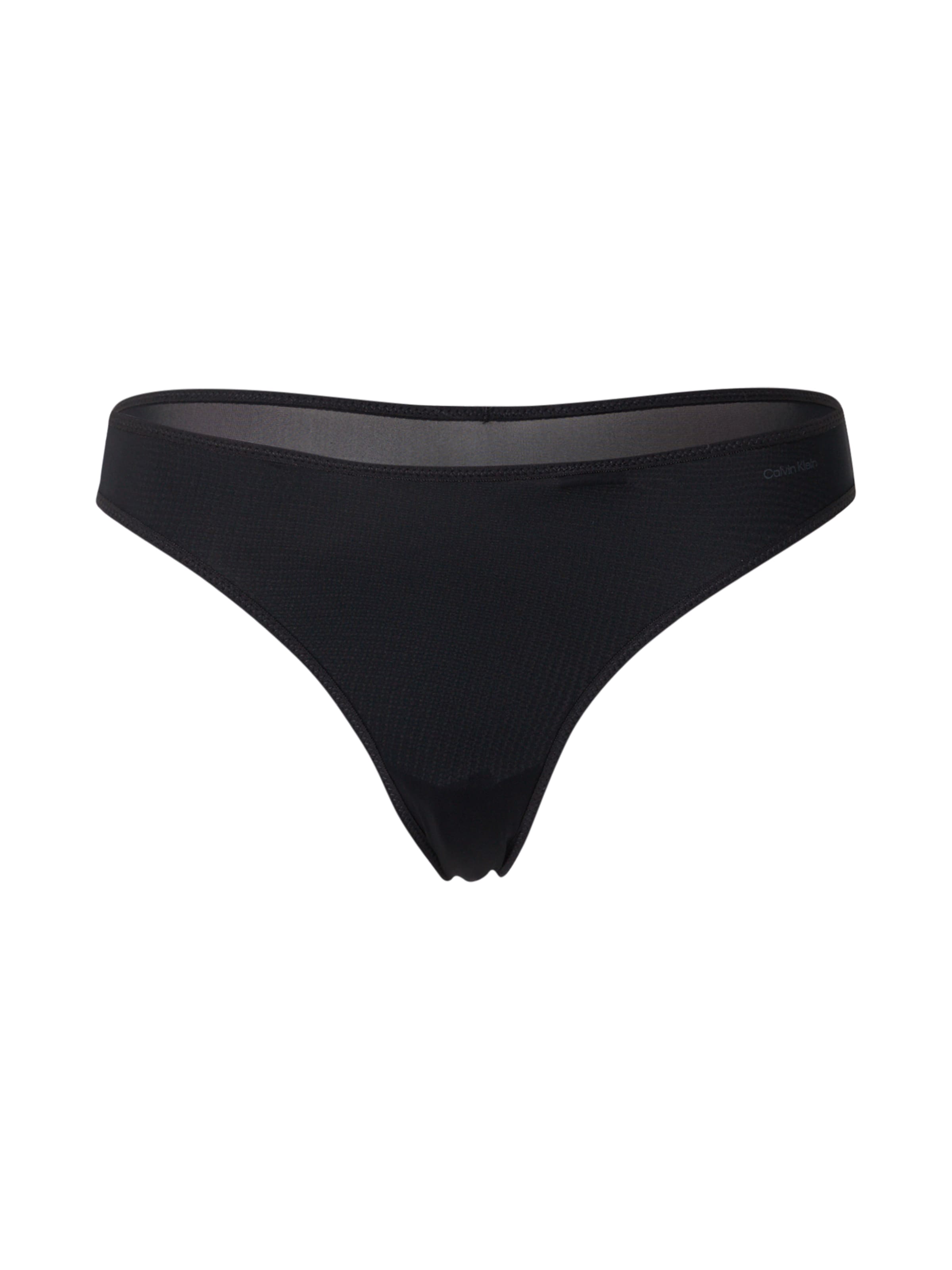 Calvin Klein Underwear String in Schwarz: Vorderseite