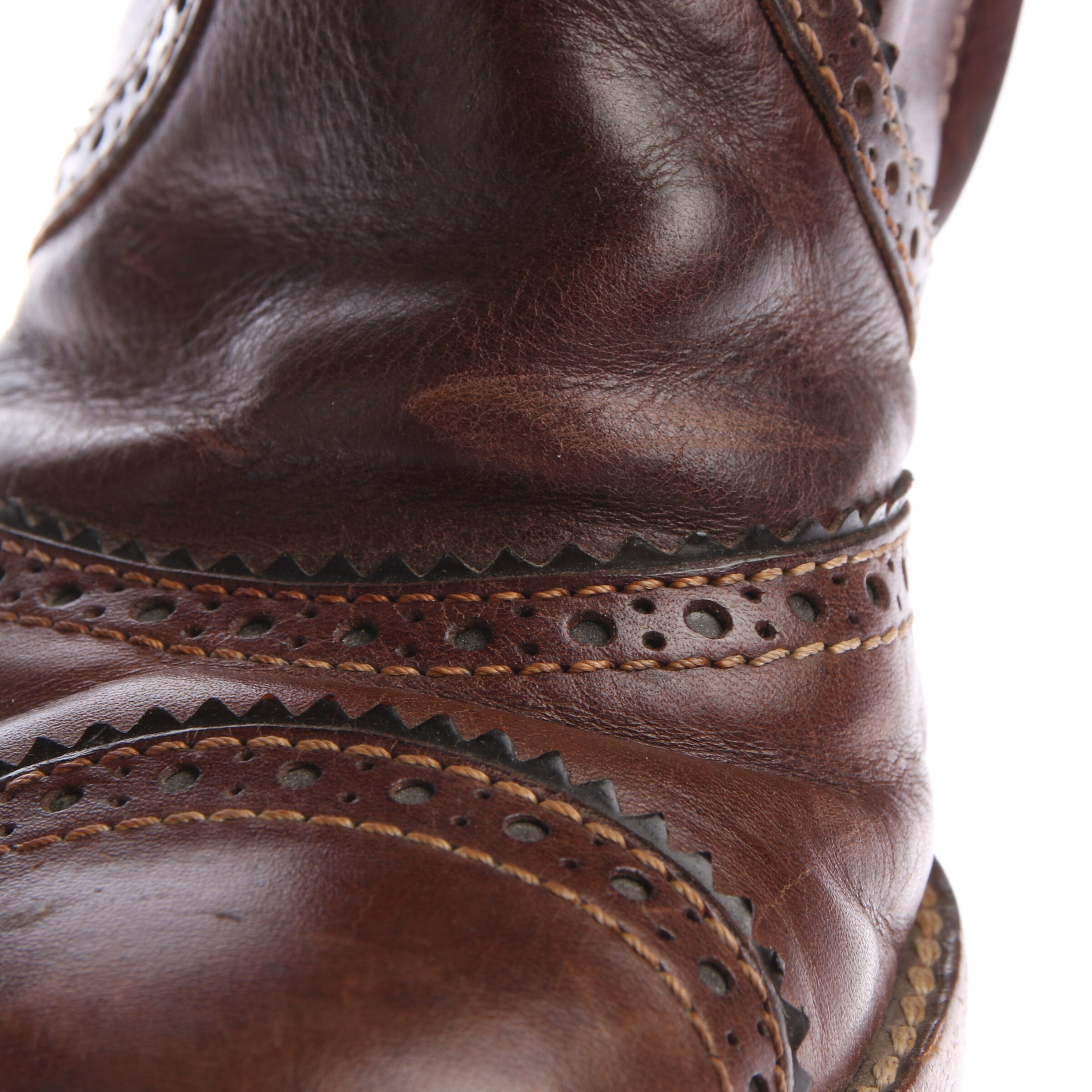 DOLCE & GABBANA Stiefel 39 in Braun