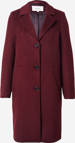 Manteau mi-saison s.Oliver en rouge : devant
