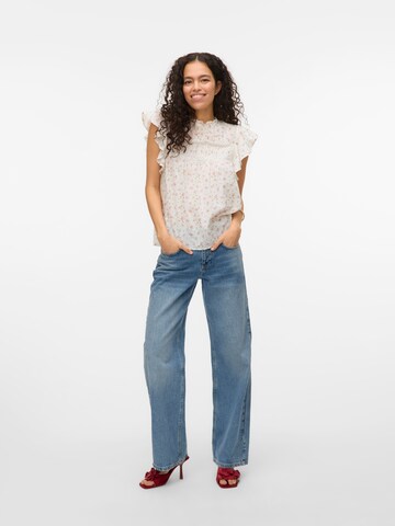 VERO MODA Bluse 'VMTRINE' in Weiß