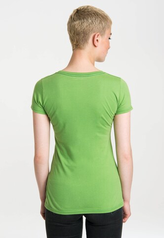 LOGOSHIRT T-Shirt 'Tinkerbell Pixie Dust' in Grün