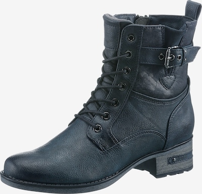 MUSTANG Lace-Up Ankle Boots in Dark green, Item view
