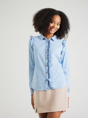 Springfield Blouse in Blue: front