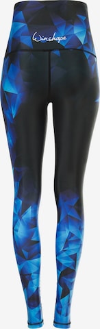 Winshape - Skinny Calças de desporto 'HWL102' em azul