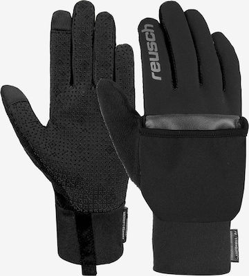 REUSCH Athletic Gloves 'Terro STORMBLOXX™' in Black: front