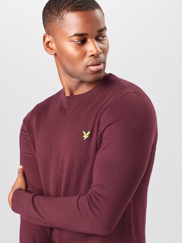 Lyle & Scott Pullover in Rot