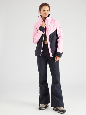 ROXY Sportjacke 'FREE JET' in Pink