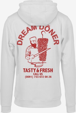 MT Men Sweatshirt 'Dream Kebab' in Wit