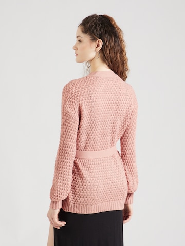 VILA Strickjacke 'LIOMY' in Pink