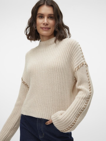 VERO MODA Sweater 'NEWCREAM' in Beige