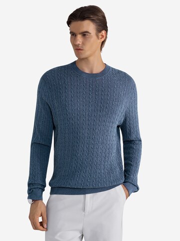 Pullover di Vantory in blu: frontale