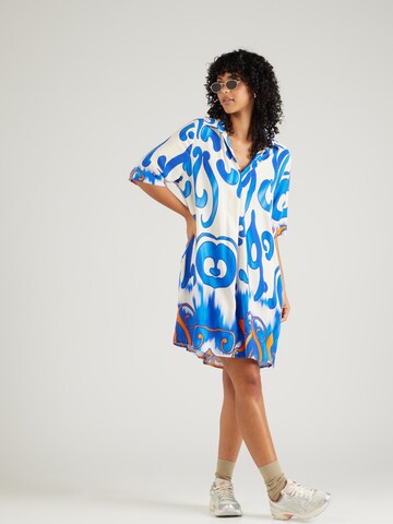 Key Largo Košeľové šaty 'SEA' - Modrá