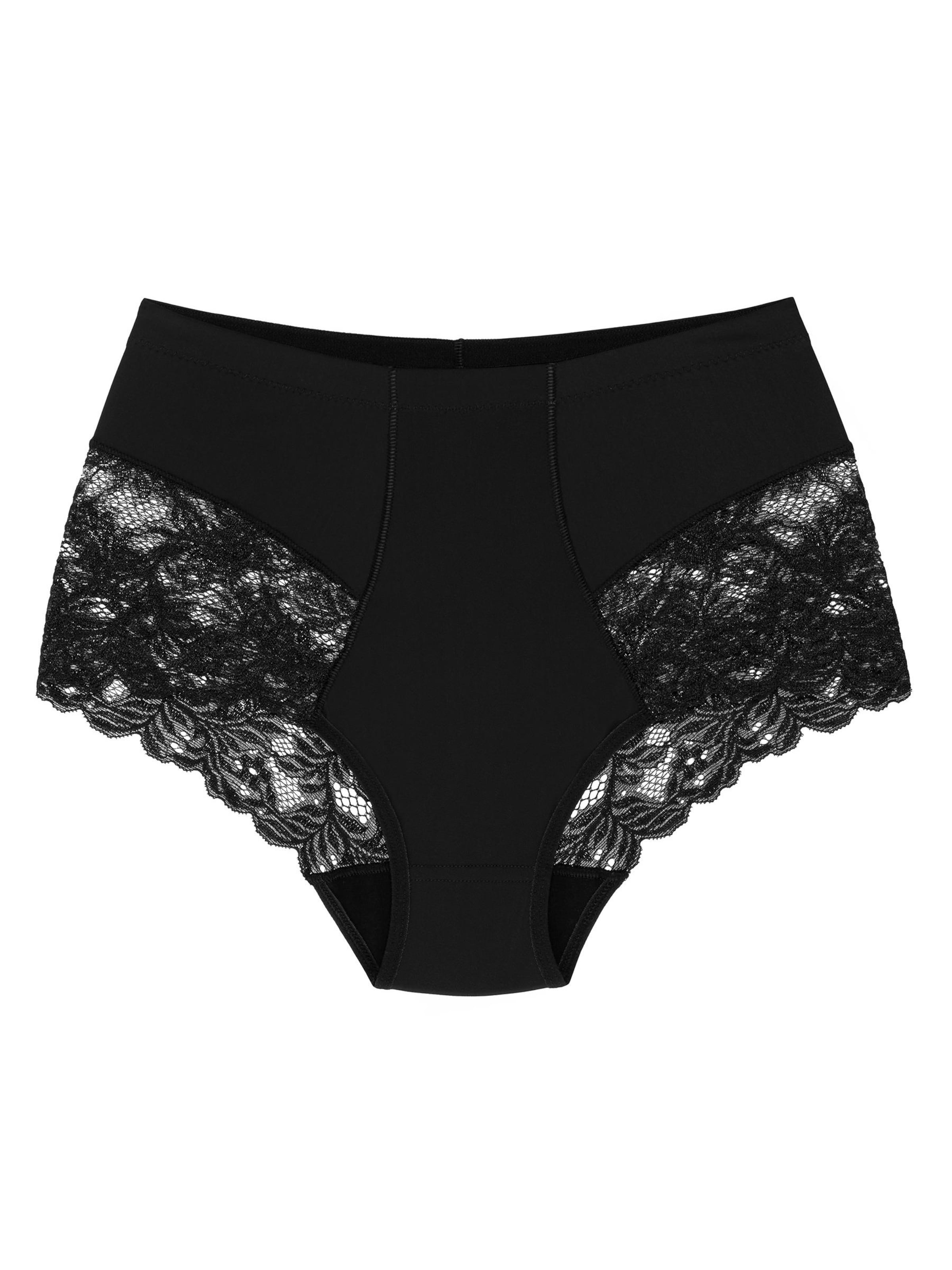 Wolbar Panty 'Slimea' in Black: front