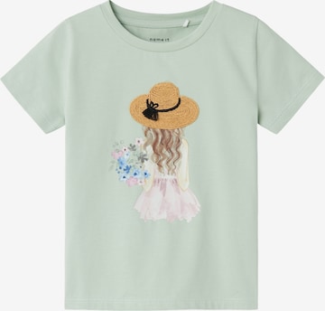 NAME IT - Camisola 'HATTIE' em verde: frente