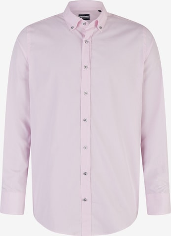 Chemise business HECHTER PARIS en rose : devant