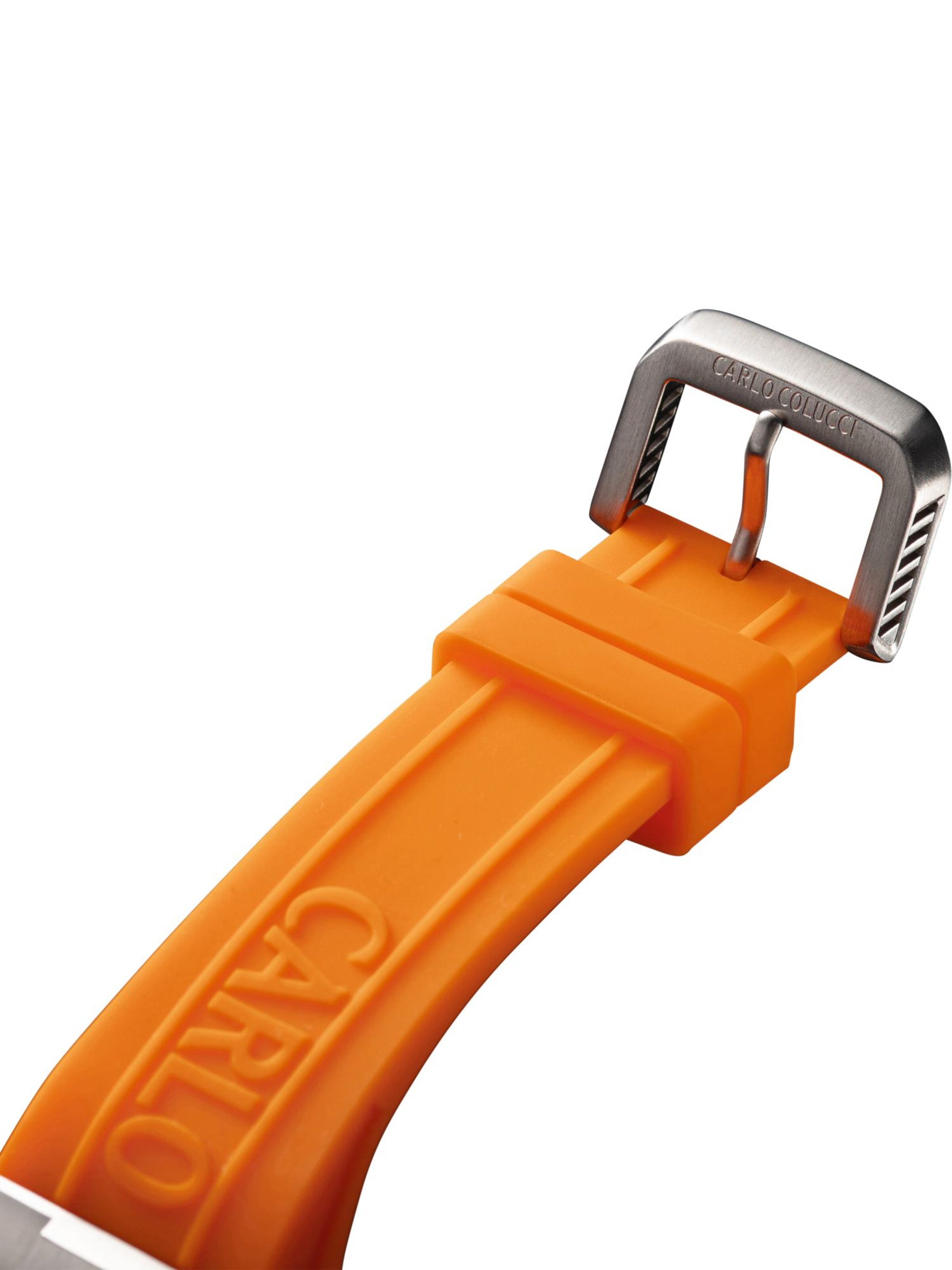 Carlo Colucci Analog Watch 'Dondini' in Orange