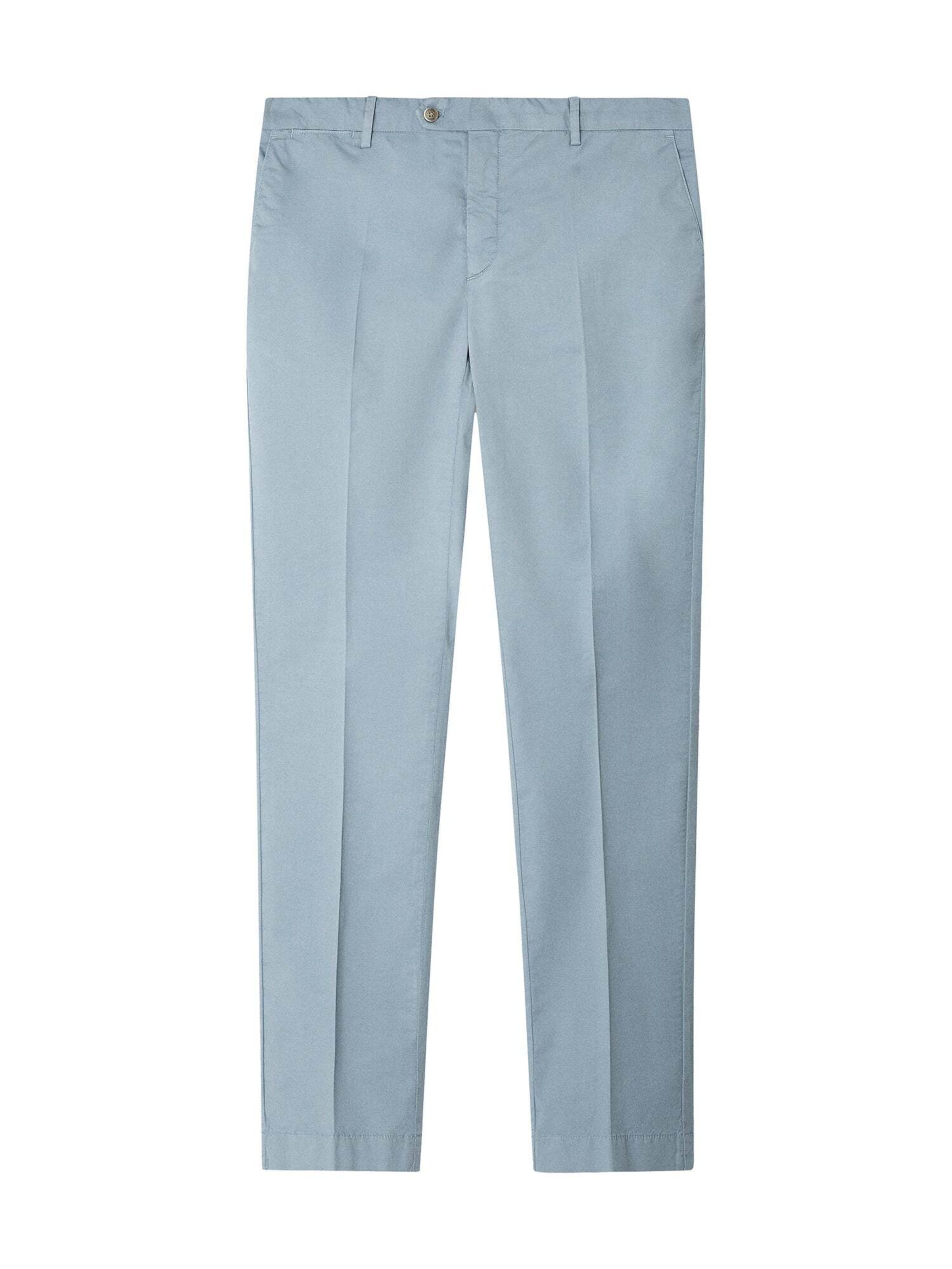 Hackett London Chino Pants in Blue: front