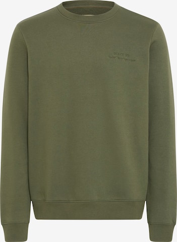 Felpa 'BHKASPER' di BLEND in verde: frontale