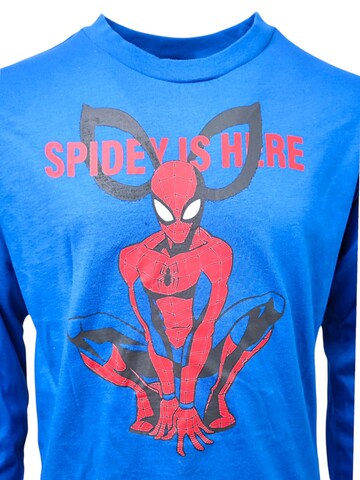 Spider-Man Shirt 'Spider-Man Langarmshirt'‌‌‌‌‌‌ in Blau