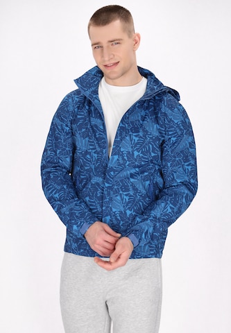 Mo ATHLSR Jacke in Blau: Vorderseite