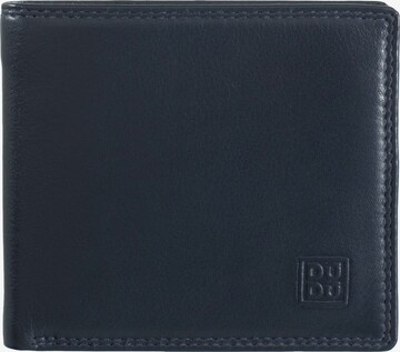 DuDu Wallet in Blue: front