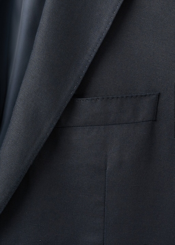 MANGO MAN Slim fit Suit Jacket 'Amalfi' in Blue