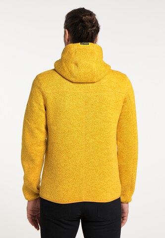 Veste en polaire Schmuddelwedda en jaune