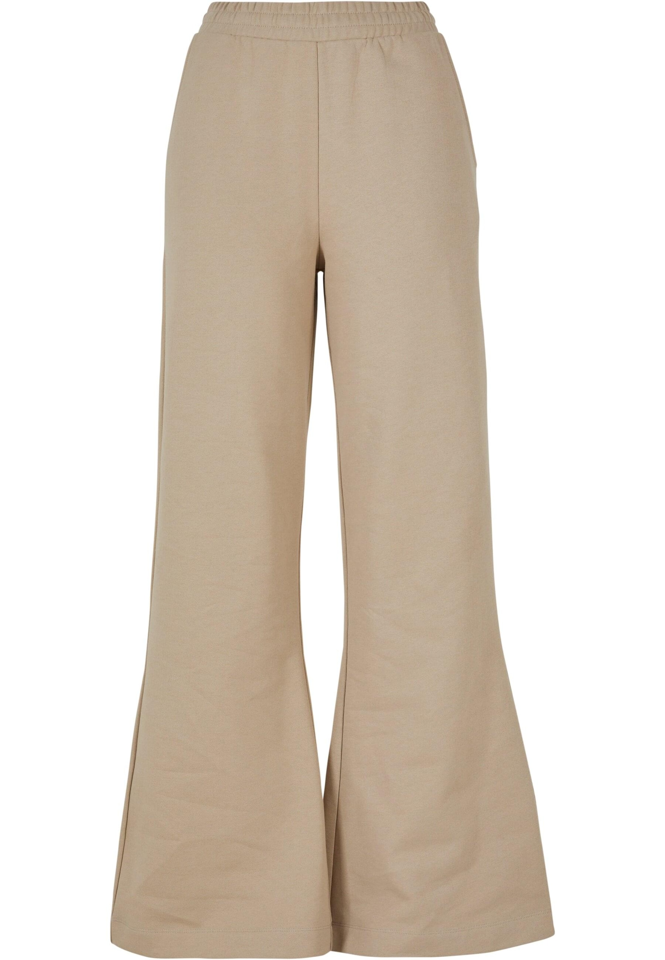 smėlio Urban Classics Plačios klešnės Kelnės: priekis