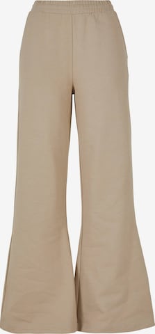 Wide Leg Pantalon Urban Classics en beige : devant